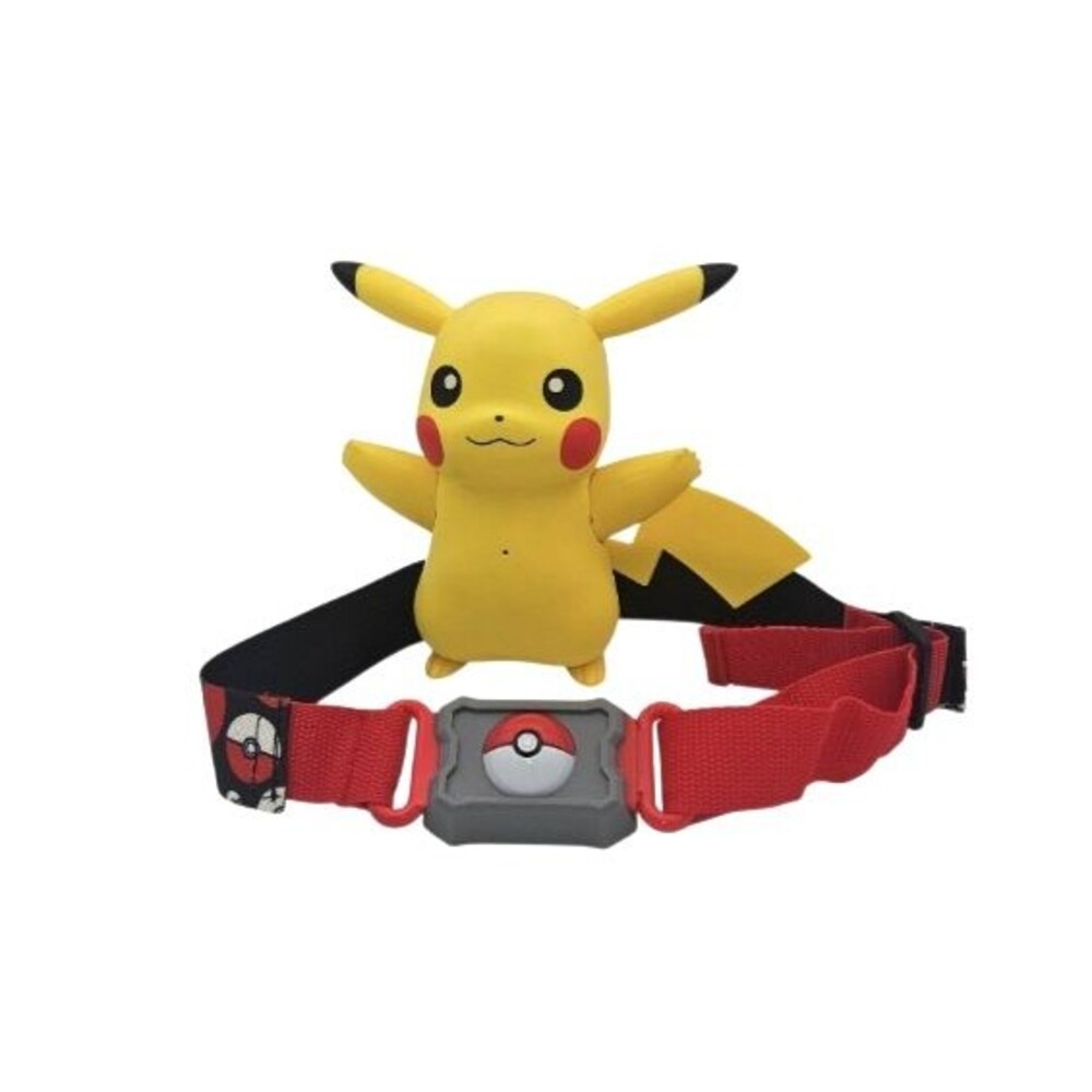 Pokemon Pikachu Interactive Figure Trainer Belt Pokeball Train & Play